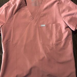 Figs Scrub Set in Dusty pink